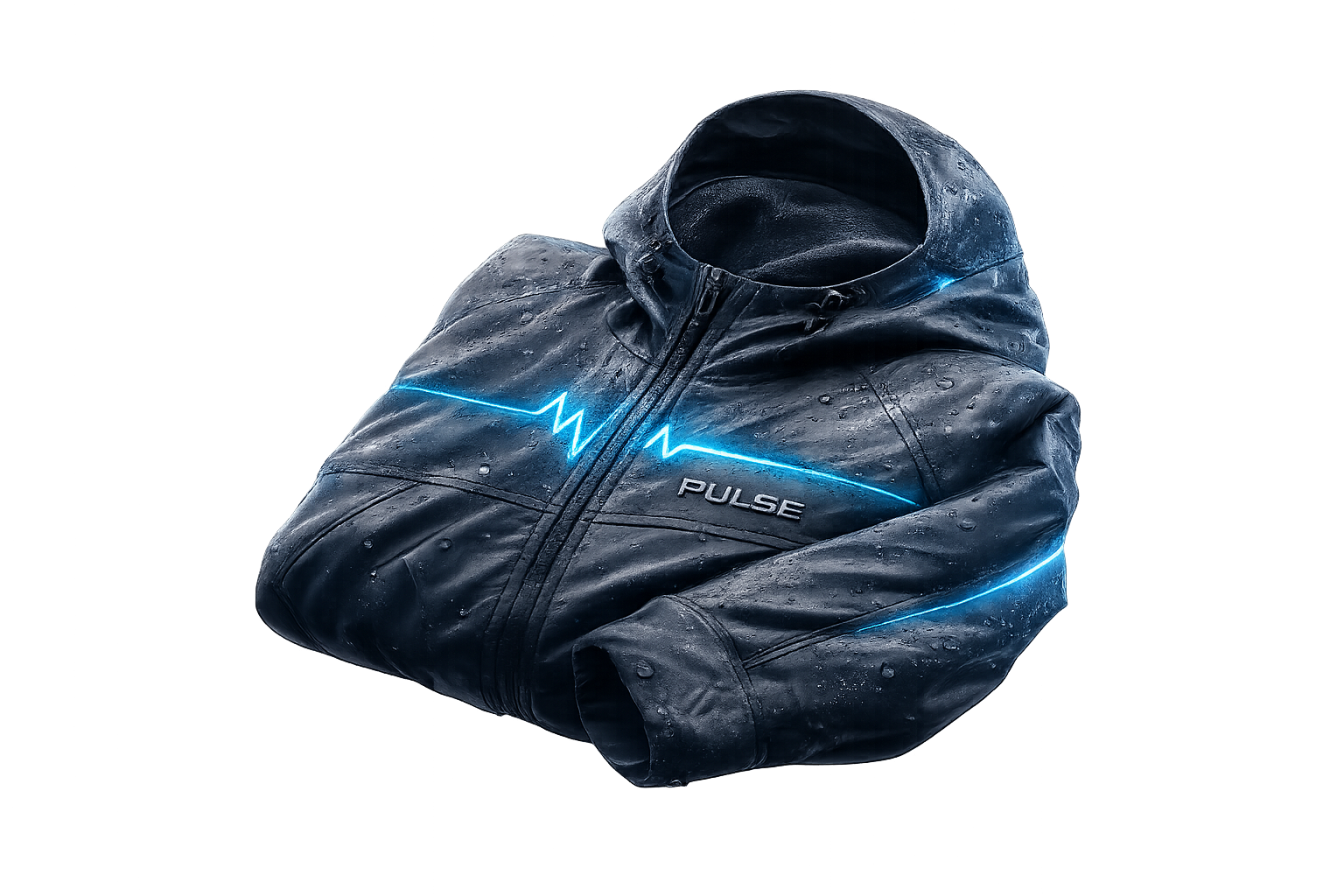PULSE raincoat.